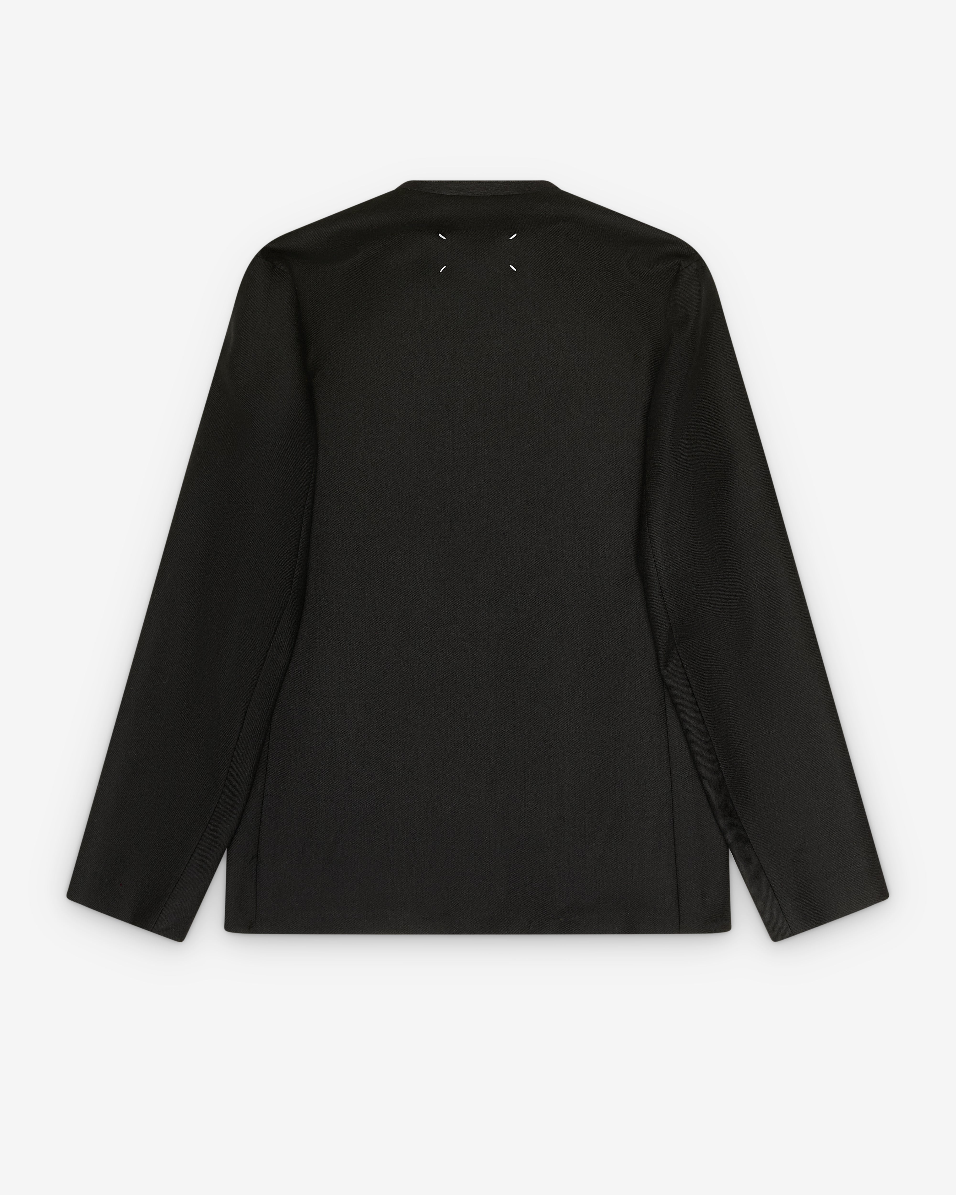 Maison Margiela: Men's Minimal Jacket (Black) | DSMNY E-SHOP