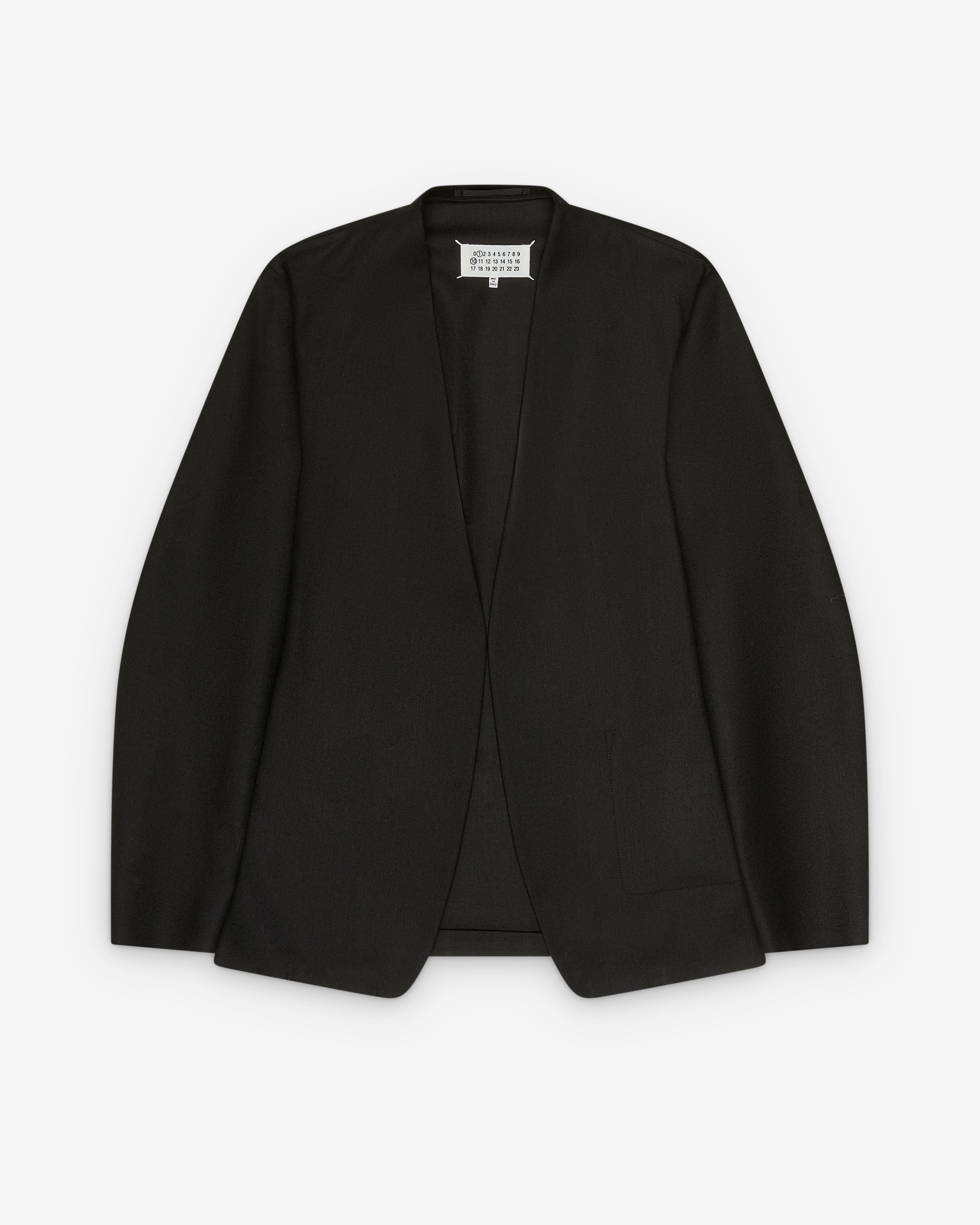 Maison Margiela: Men's Minimal Jacket (Black) | DSMNY E-SHOP