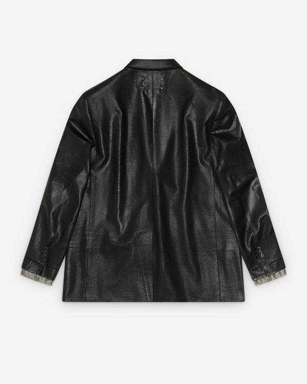 Maison Margiela - Men's Foil-Treated Jacket - (Black)