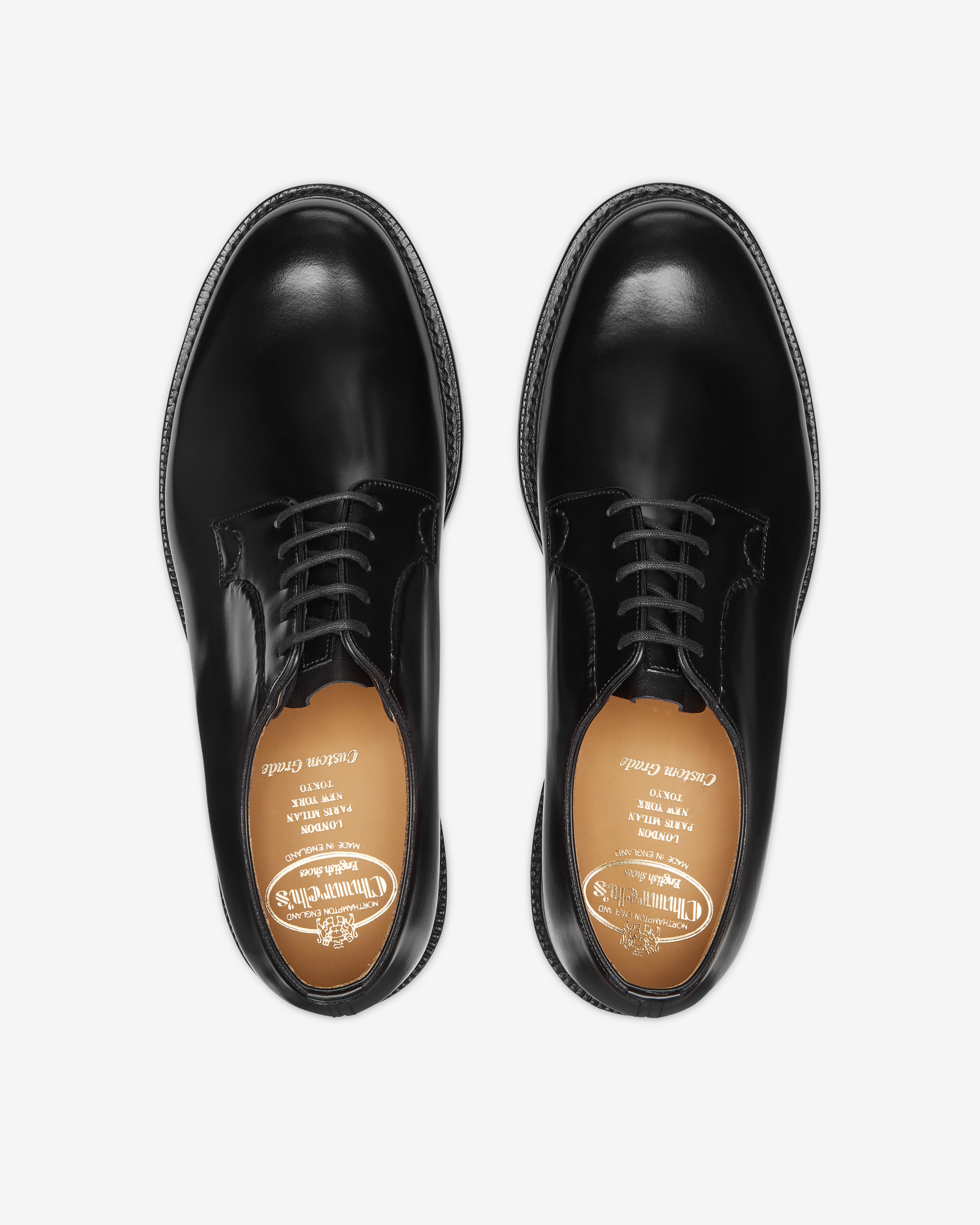靴 church's uk6.5 Church's: Men's Leather Lace-Up Shoes (Black) | DSMNY E-SHOP
