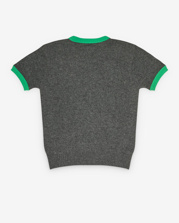 Prada - Women's Contrast-Trim Sweater - (Ardesia)