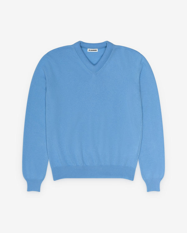 Jil Sander - Men's Long Sleeve Sweater - (Blue Haze)