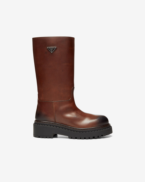 Prada - Women's Boots - (Ebano)