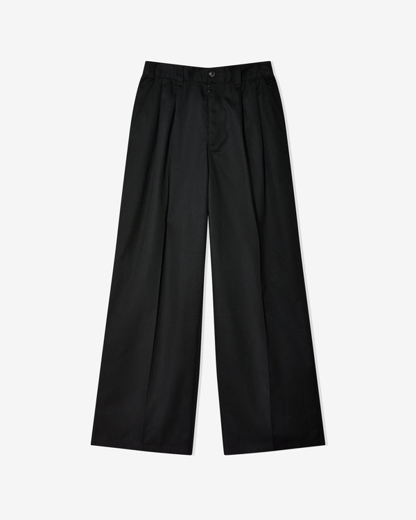 Maison Margiela - Men's Pleated Trousers - (Black)