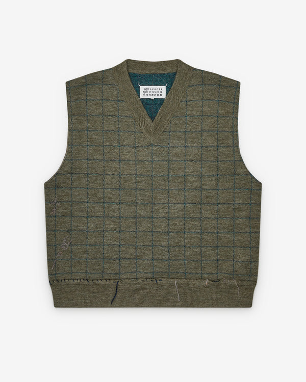 Maison Margiela - Men's Sweater Vest - (Military)