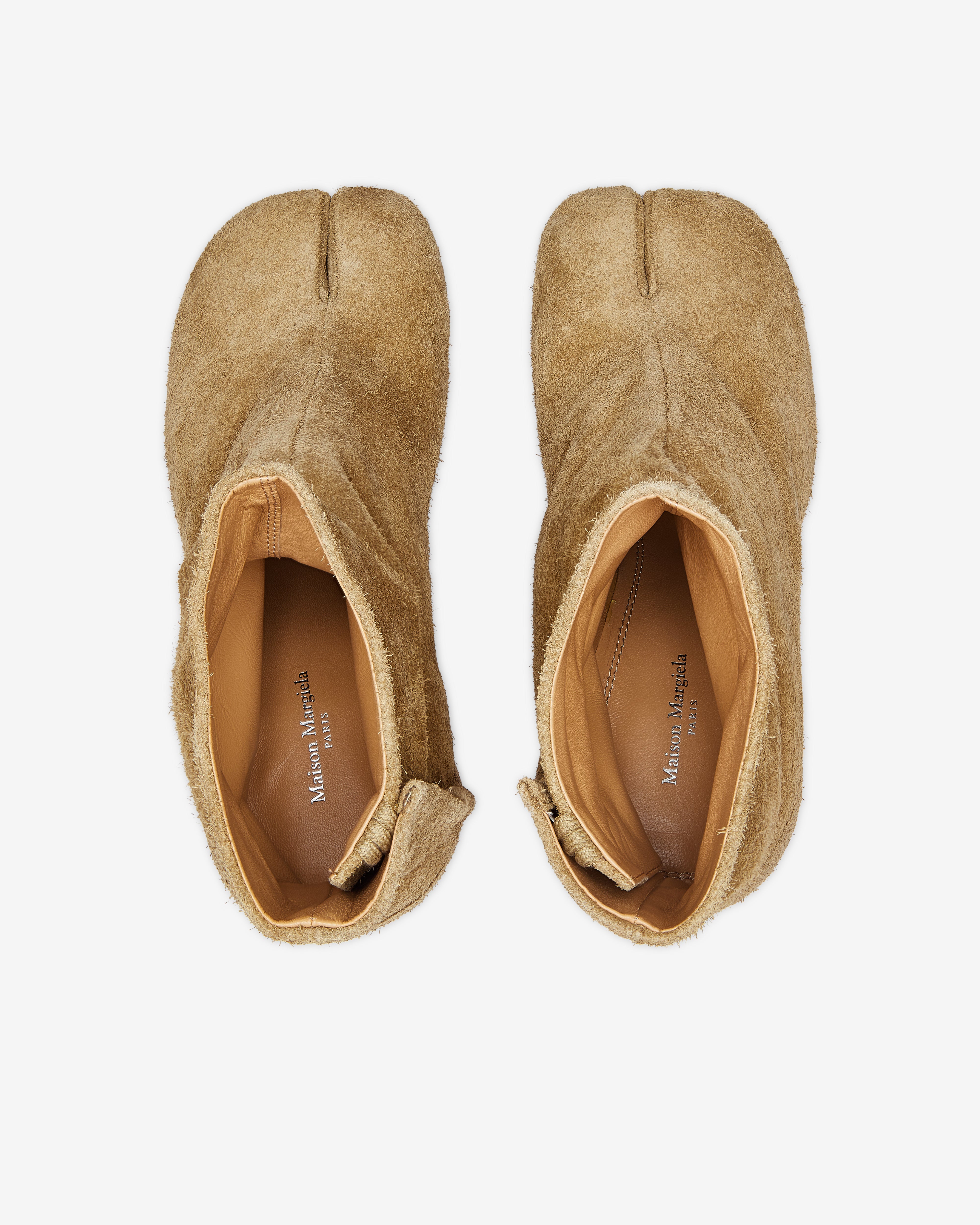 Maison Margiela: Women's Tabi Ankle Boot (Cornbrown) | DSMNY E-SHOP