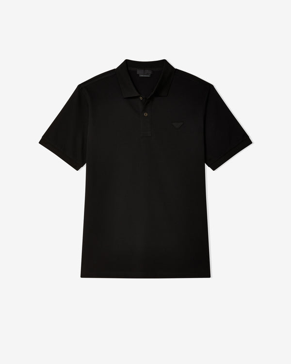 Prada - Men's Piqué Polo Shirt - (Black)