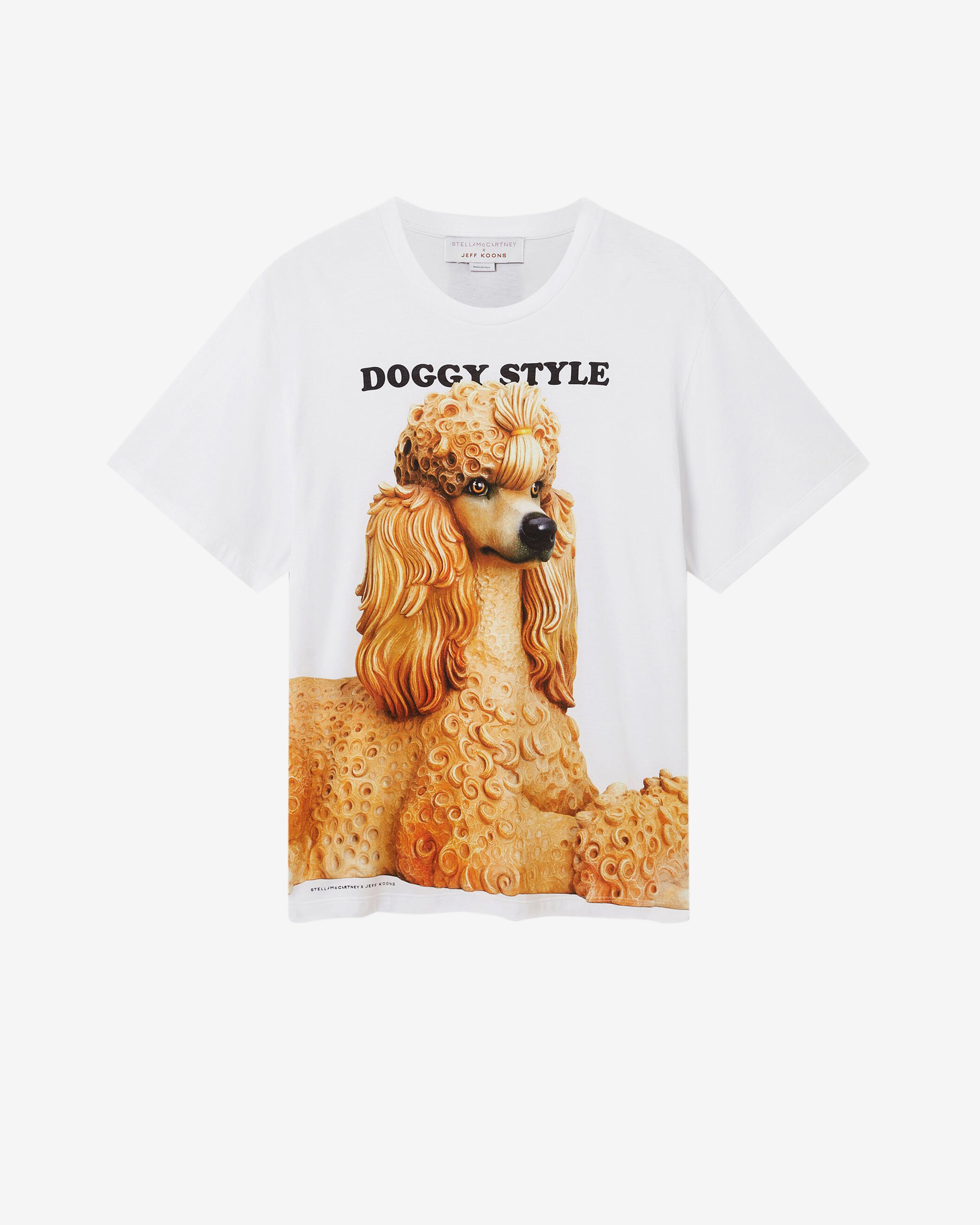 Stella McCartney: Men's Jeff Koons Doggy Style T-Shirt (Pure White