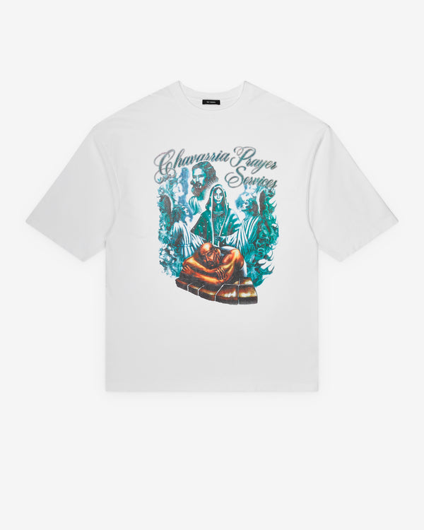 Willy Chavarria - Men's Chavarria Prayer Services Tee - (White)