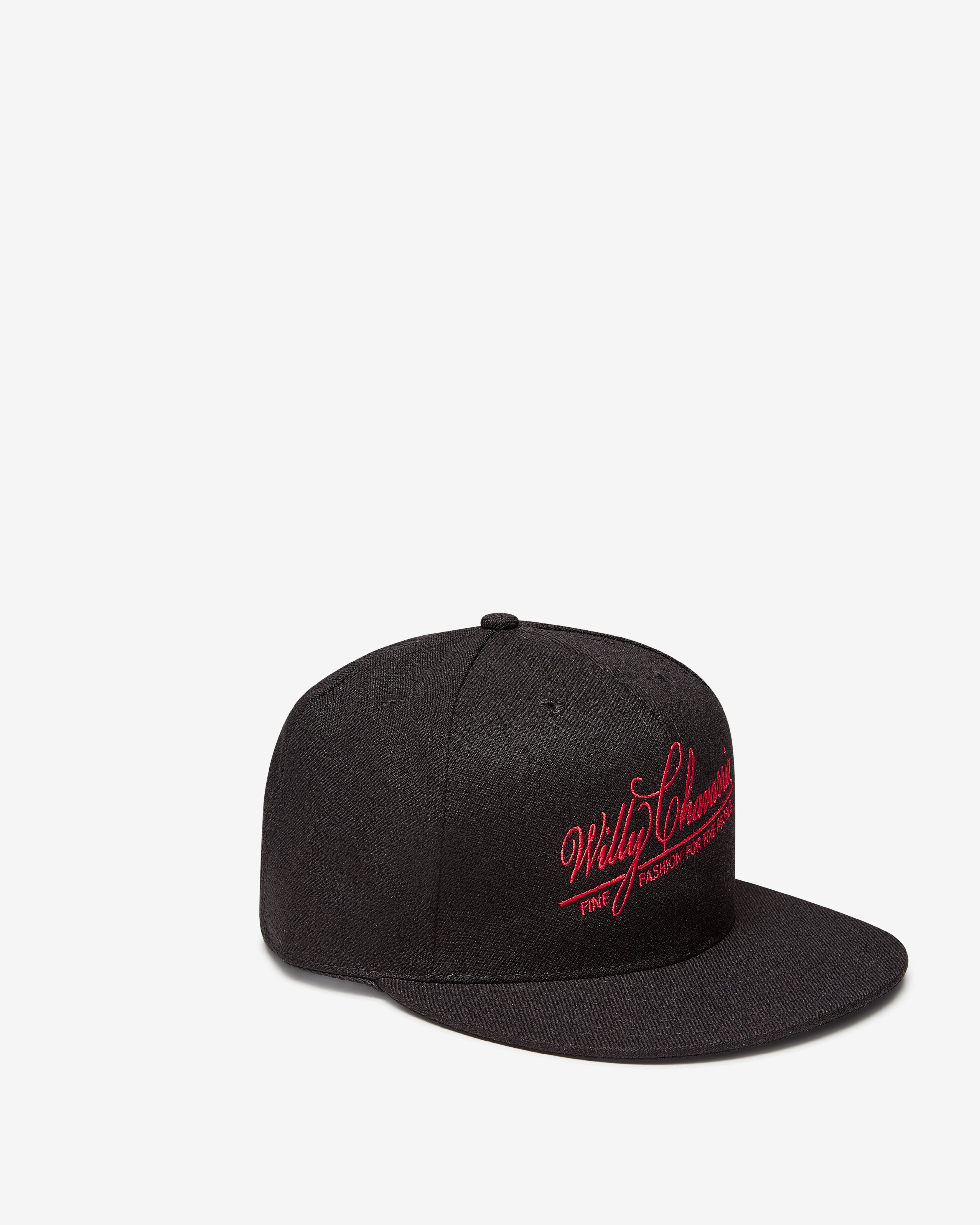 Willy Chavarria: Men's Fine Fashion Cap (Black) | DSMNY E-SHOP