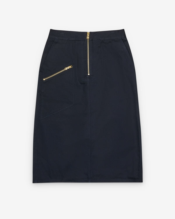 Willy Chavarria - Women's Visible Zipped Skirt - (Navy)