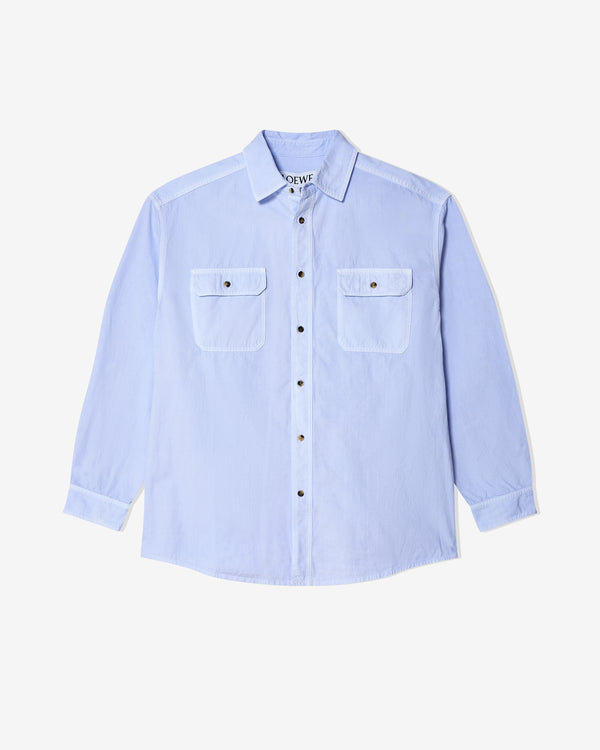 Loewe - Men's Cotton Shirt - (Light Blue)