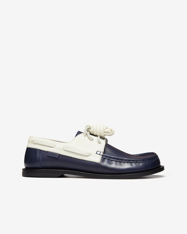 Loewe - Women's Campo Boat Shoe - (Navy)