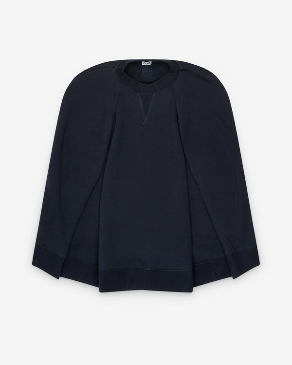 Loewe - Women's Cape Sweatshirt - (Midnight)
