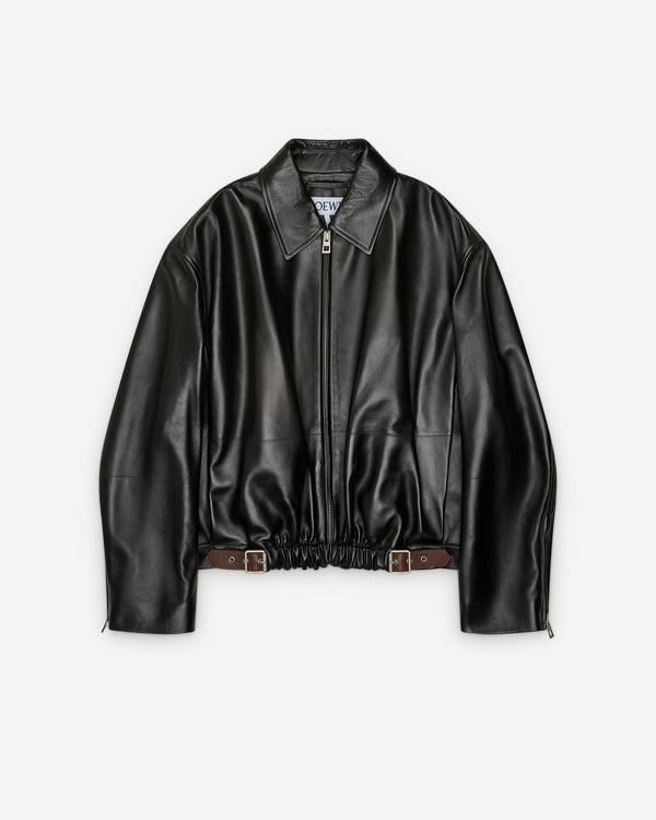 Loewe - Men's Belted Jacket - (Black)