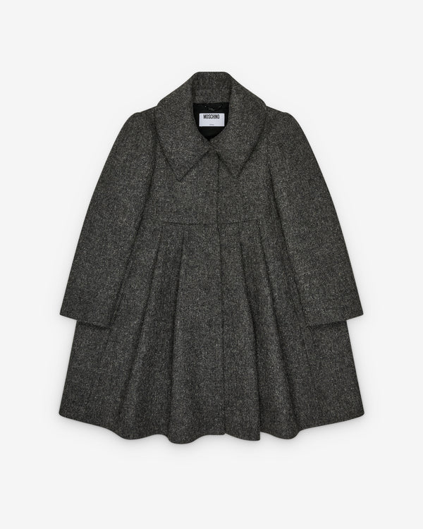 Moschino - Women's Long Over Coat - (Grey)