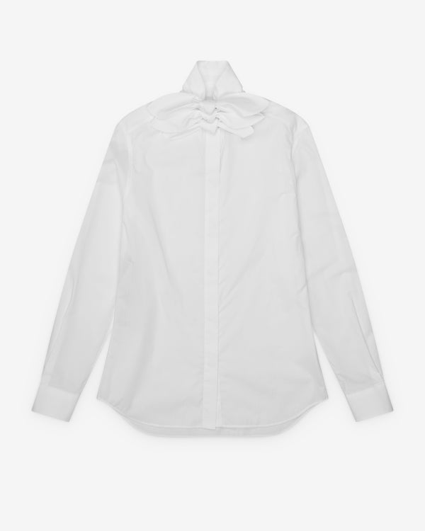 Moschino - Women's Bow Blouse - (White)