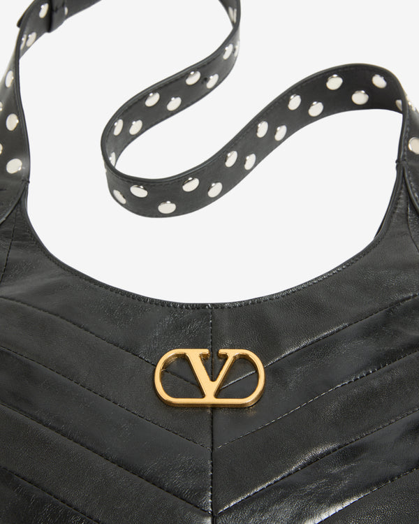 Valentino - Women's Small Hobo Bag - (Black)