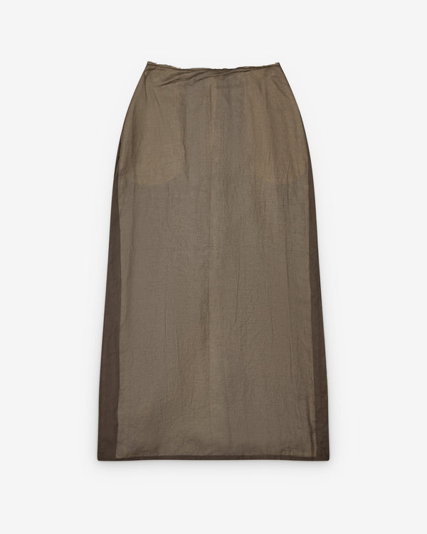 The Row - Women's Zaira Skirt - (Brown)