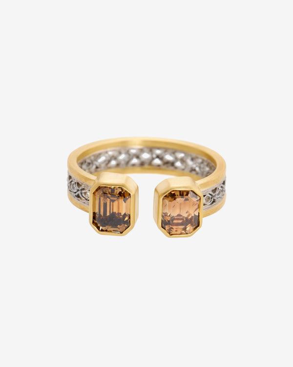 Nikolle Radi - Women's Duo Diamond Ring - (Gold)