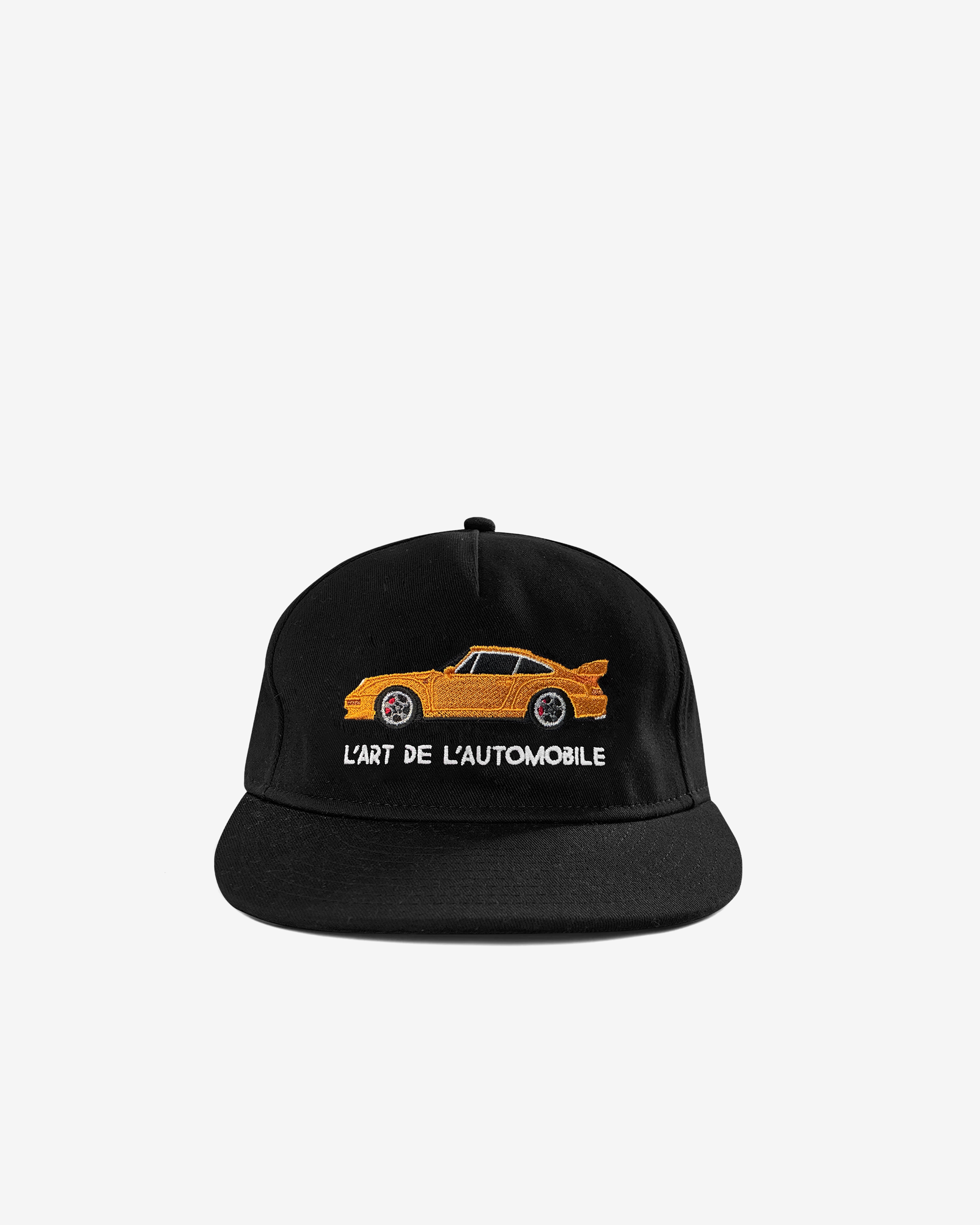 L'Art de l'Automobile: Men's Signal Orange 993 GT2 Cap (Black