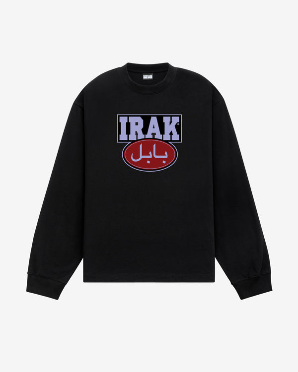 Irak - Babylon Men's Is A City Long Sleeve - (Jet Black)