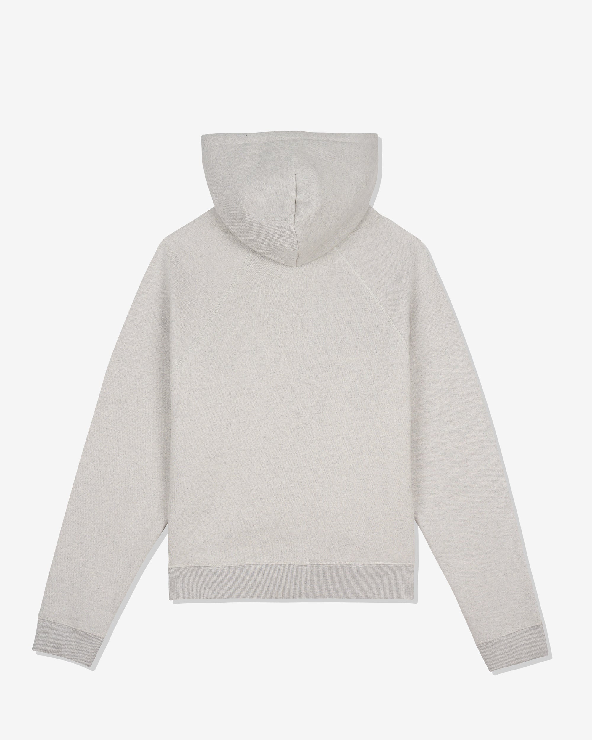 Brain Dead - A.P.C. Men's Fleece Logo Head Hoodie - (Heather Gray) view 2, Click to Zoom in
