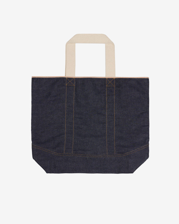 Brain Dead - A.P.C. Men's Selvedge Denim Tote Bag - (Indigo)