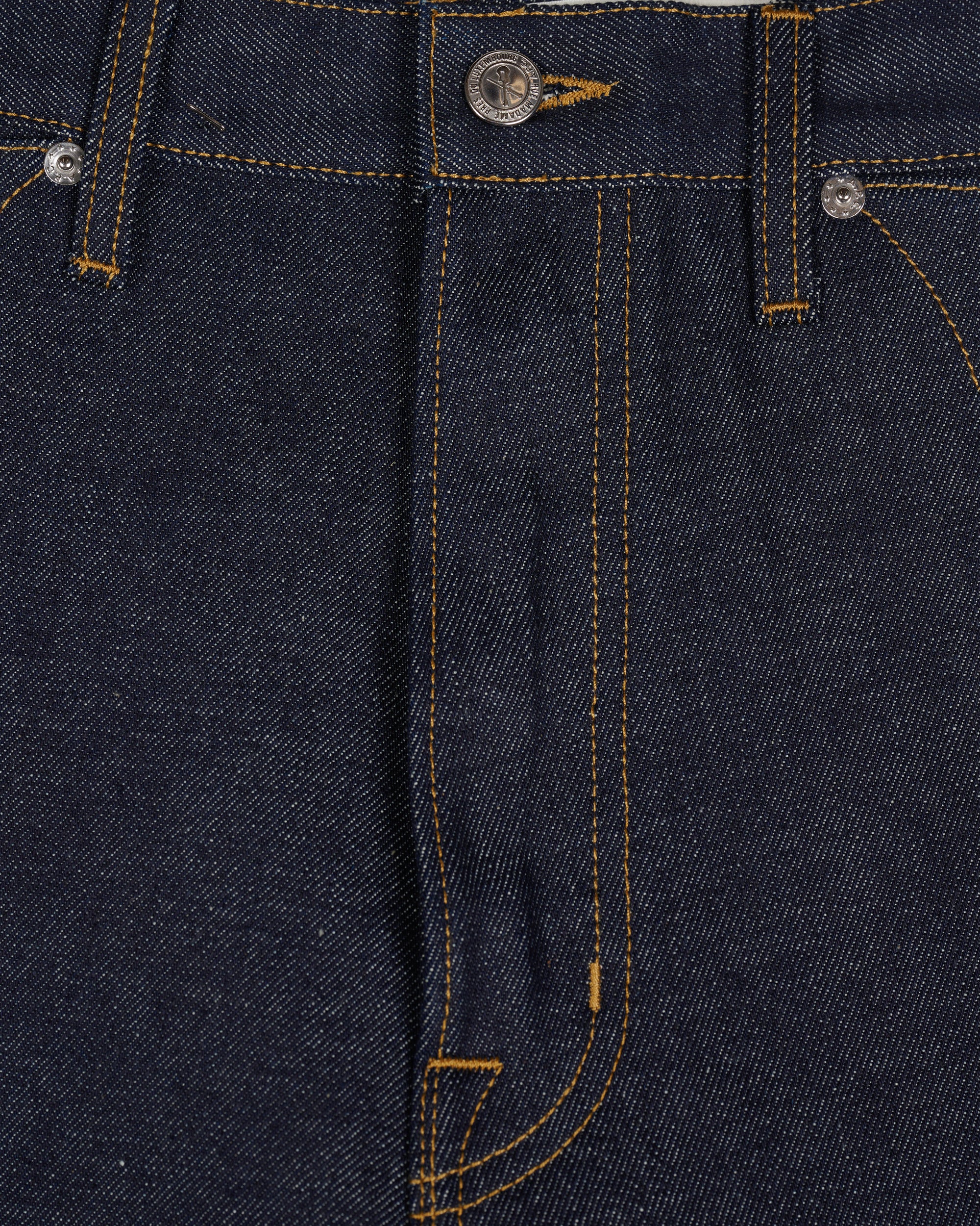 Brain Dead - A.P.C. Men's Type 00 Denim Jeans - (Indigo) view 4, Click to Zoom in
