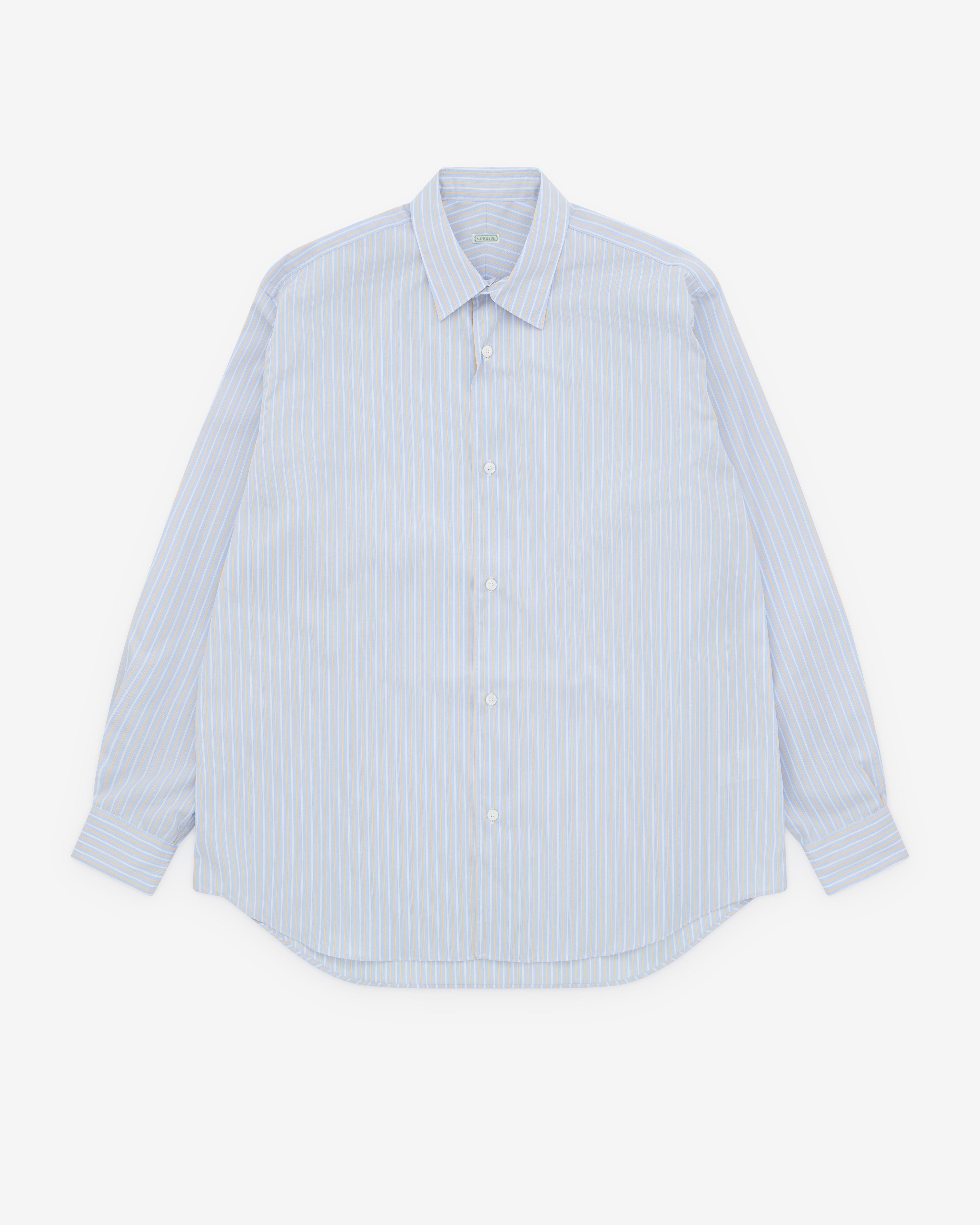 A.PRESSE Regular Collar Shirt SAXサイズ3 A.Presse: Men's Regular Collar Shirt (Sax) | DSMNY E-SHOP