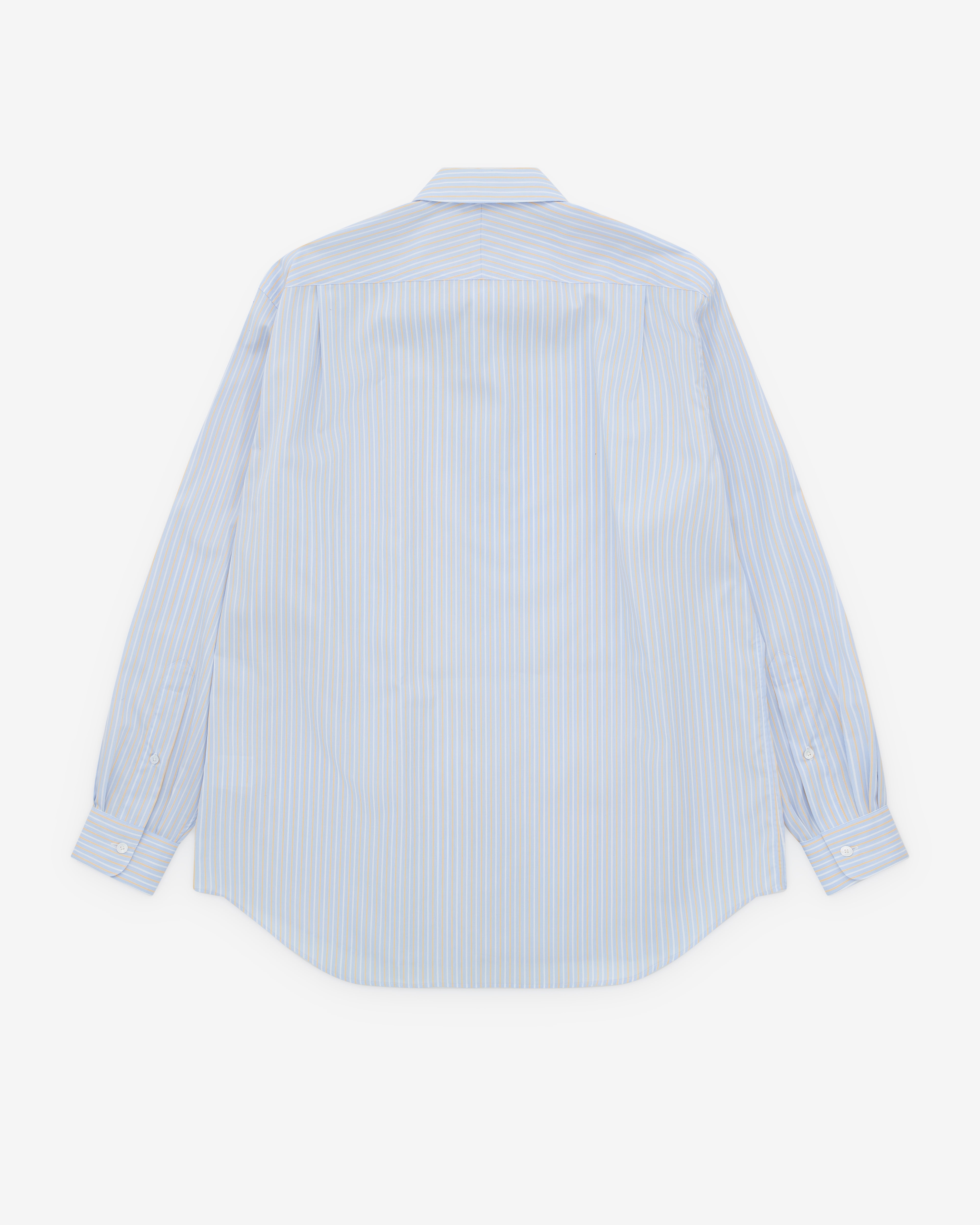 A.Presse: Men's Regular Collar Shirt (Sax) | DSMNY E-SHOP