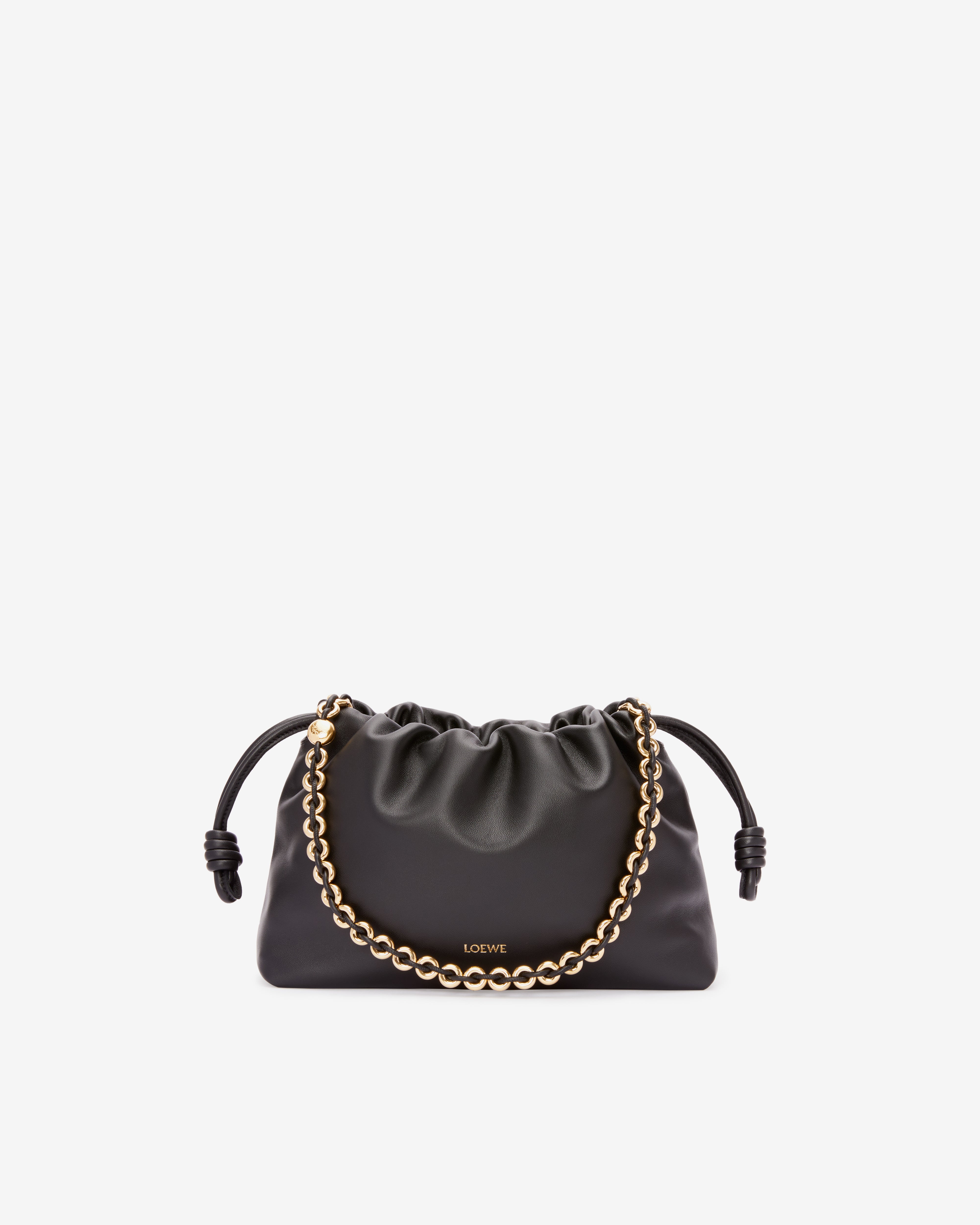 Loewe: Women's Flamenco Purse (Black) | DSMNY E-SHOP