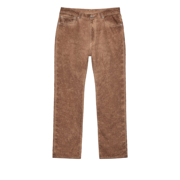 Stüssy - Men's Dyed Jacquard Jean - (Brown)