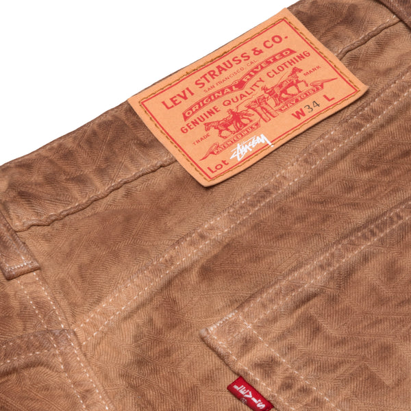Stüssy - Men's Dyed Jacquard Jean - (Brown)