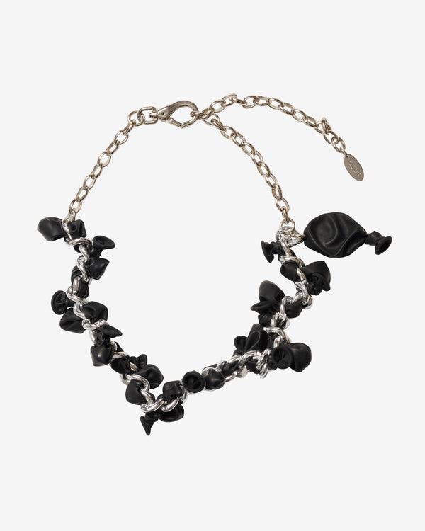Doublet - Women's Balloon Chain Necklace - (Silver)