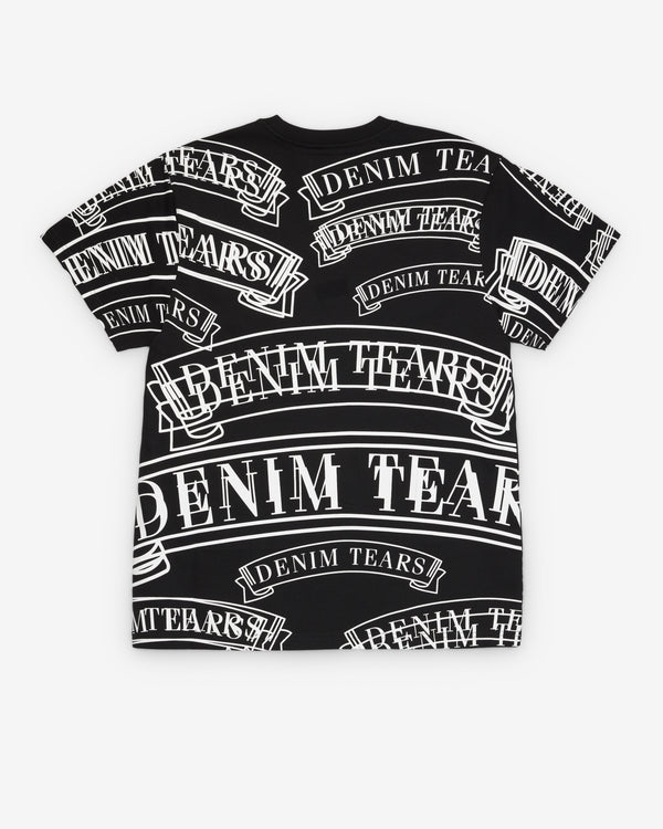 denim tears dress Tears" Nicole Collection Custom developed laser perforated jersey Made in Portugal Cotton Wreath Denim Floral Print