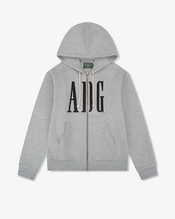 Denim Tears - Men's ADG Inc. Zip Hoodie - (Grey)