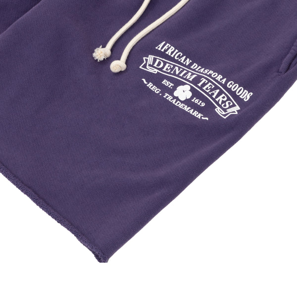 Denim Tears - ADG Sweatshorts - (Washed Purple)