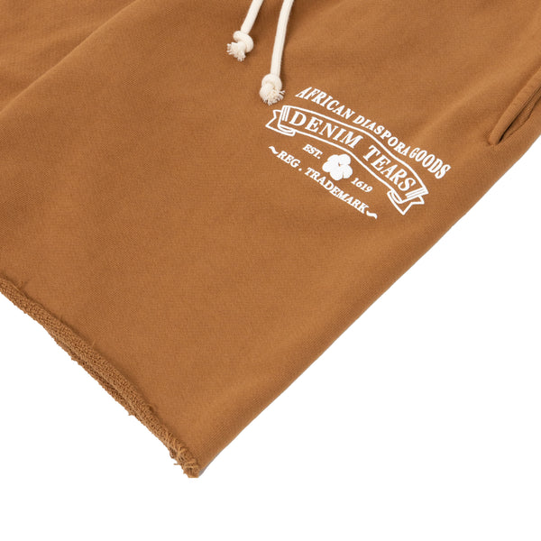 Denim Tears - ADG Sweatshorts - (Washed Brown)