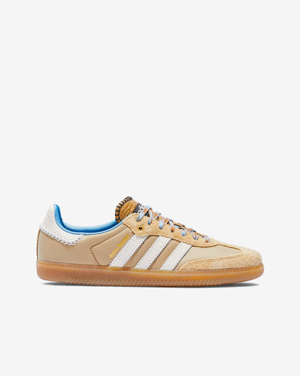 Adidas - Wales Bonner Samba Sneakers - (Blue/Wonder White)