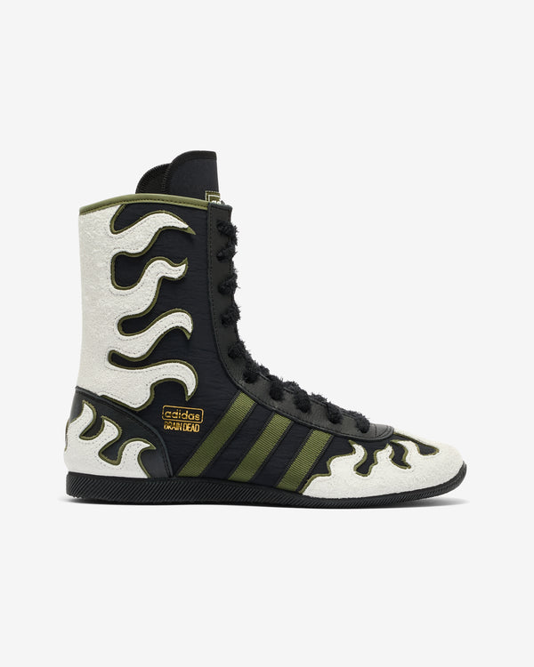 Brain Dead - Men's Adidas Japan Hi Sneakers - (Black)