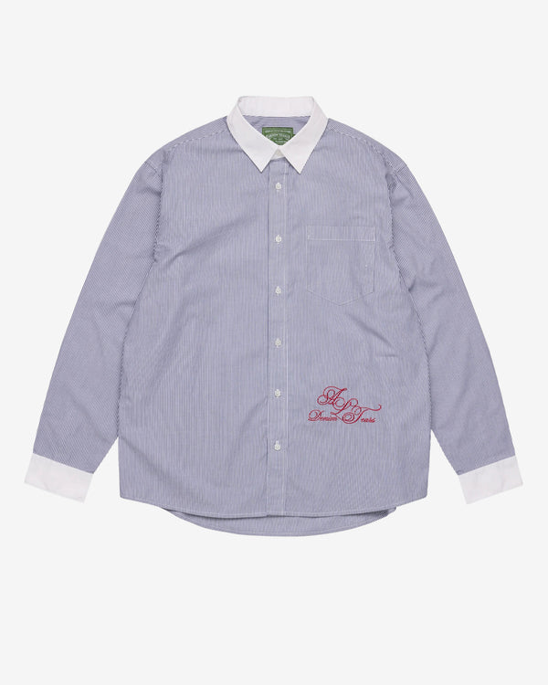 Denim Tears - Men's Two Tone ALT Shirt - (Blue)