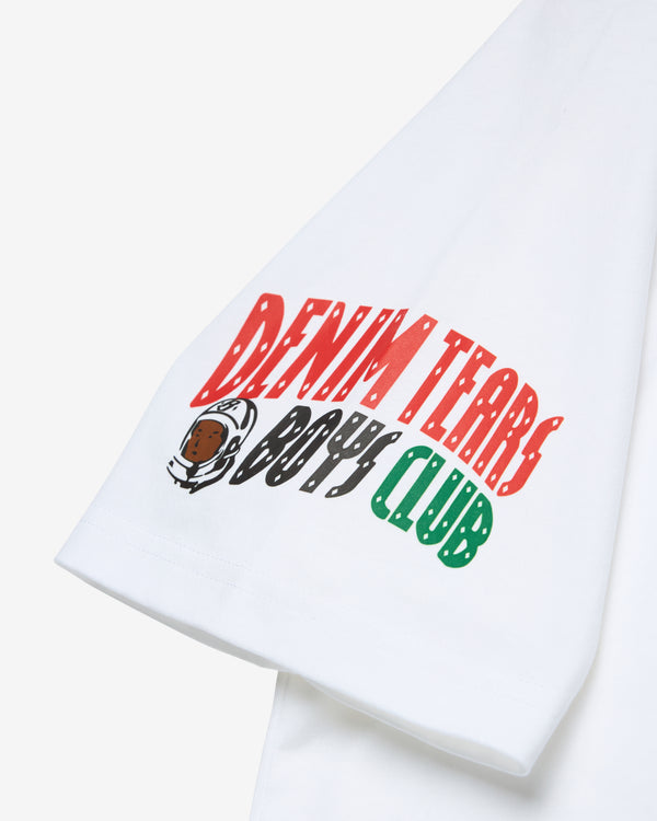 Denim Tears - Men's ALT X Billionaire Boys Club SS Tee - (White)