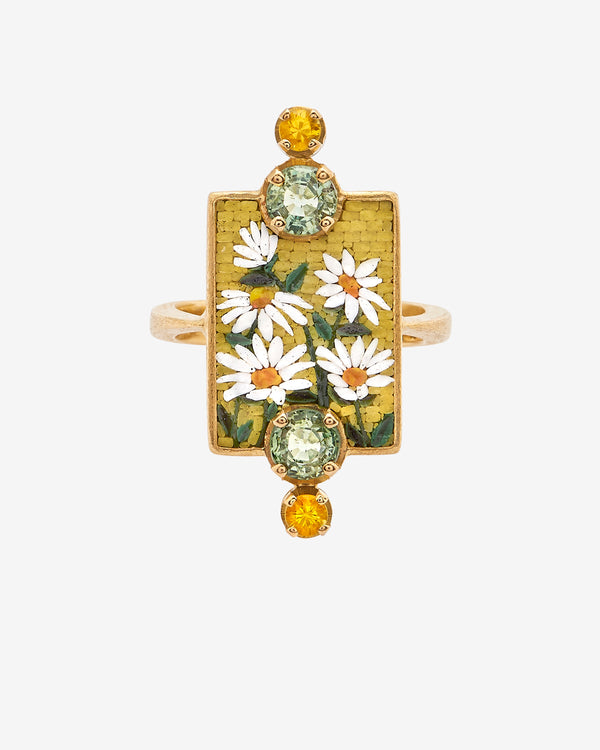 Le Sibille - Women's Marghe Ring - (Yellow Gold)