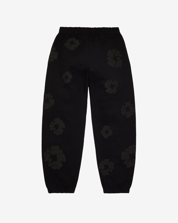 Denim Tears - Men's Mono Cotton Wreath Sweatpant - (Black)
