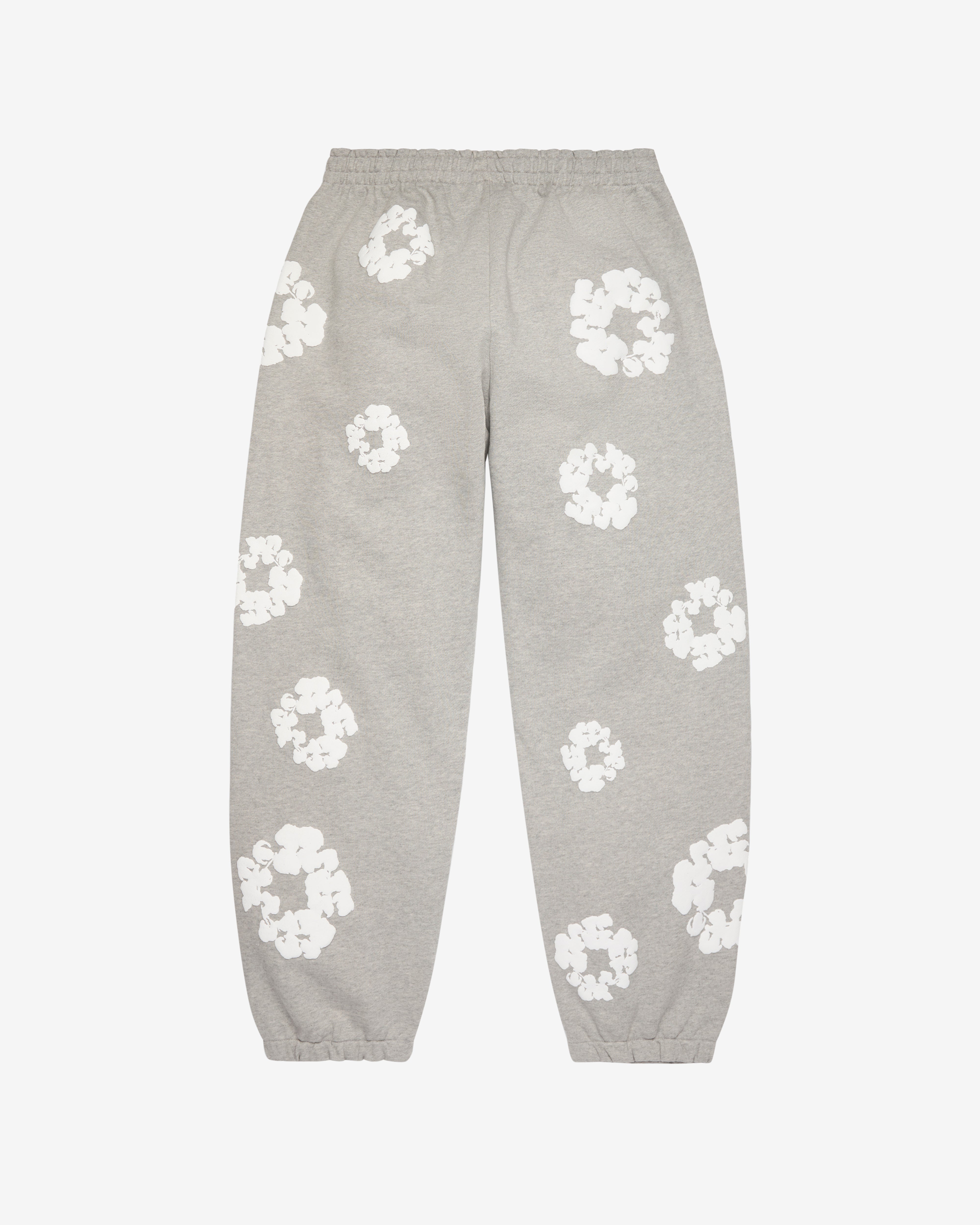 Denim Tears: Men's Cotton Wreath Sweatpant (Grey) | DSMNY E-SHOP