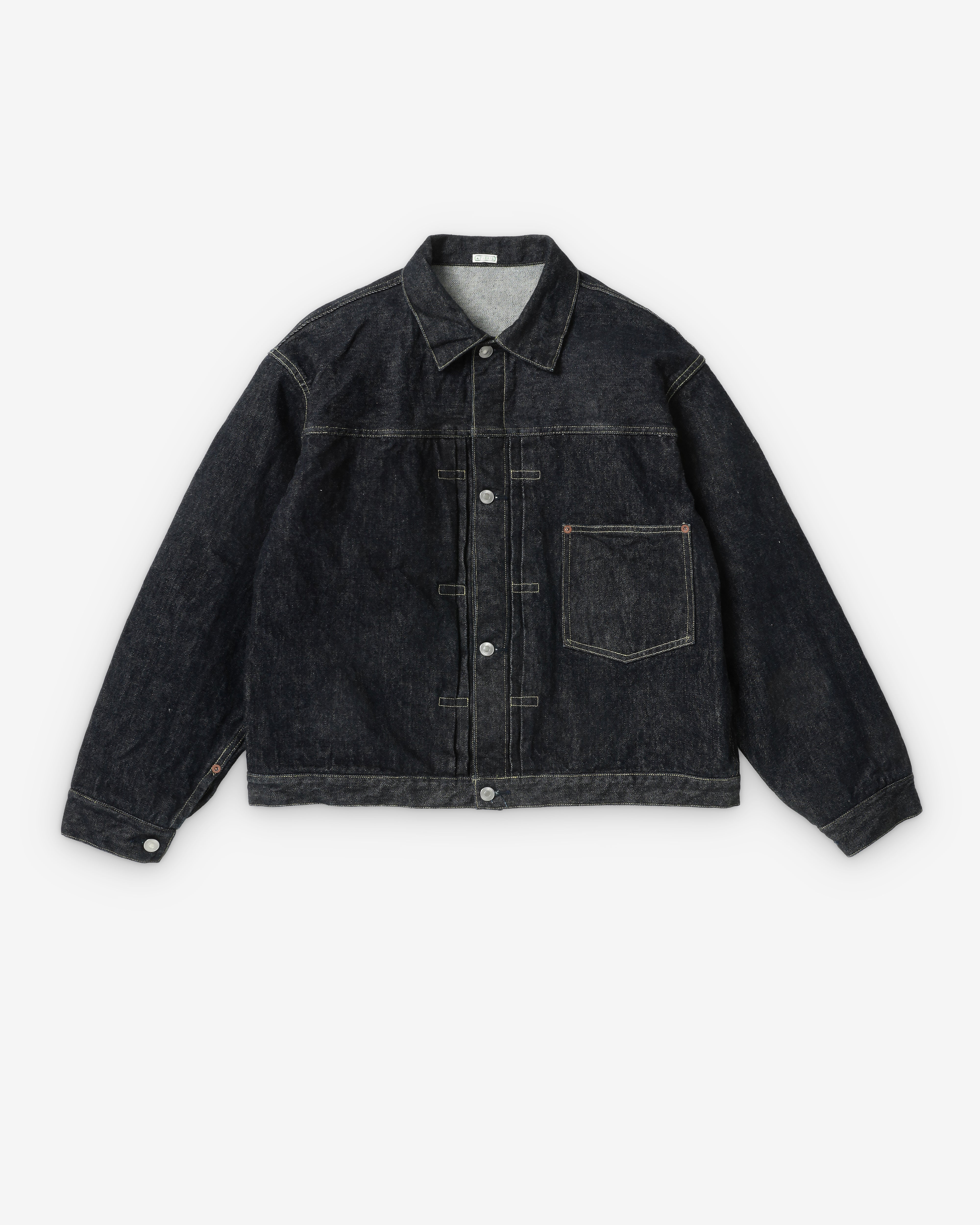 A.Presse: Men's 1st Type Denim Jacket (One Wash) | DSMNY E-SHOP