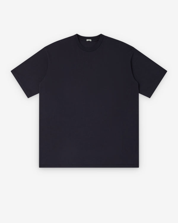A.Presse - Men's Cashmere Blend Short Sleeve T-Shirt - (Dark Navy)