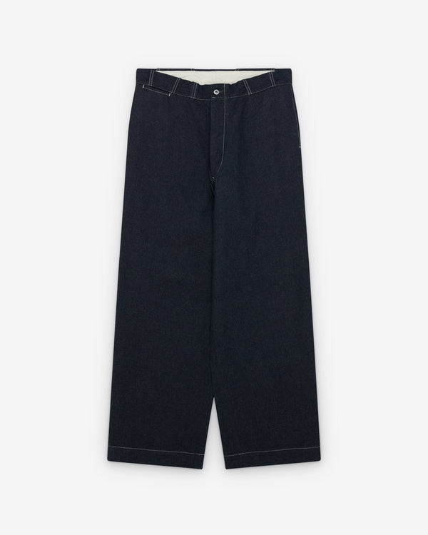 A.Presse - Men's Denim Work Pants - (One Wash)