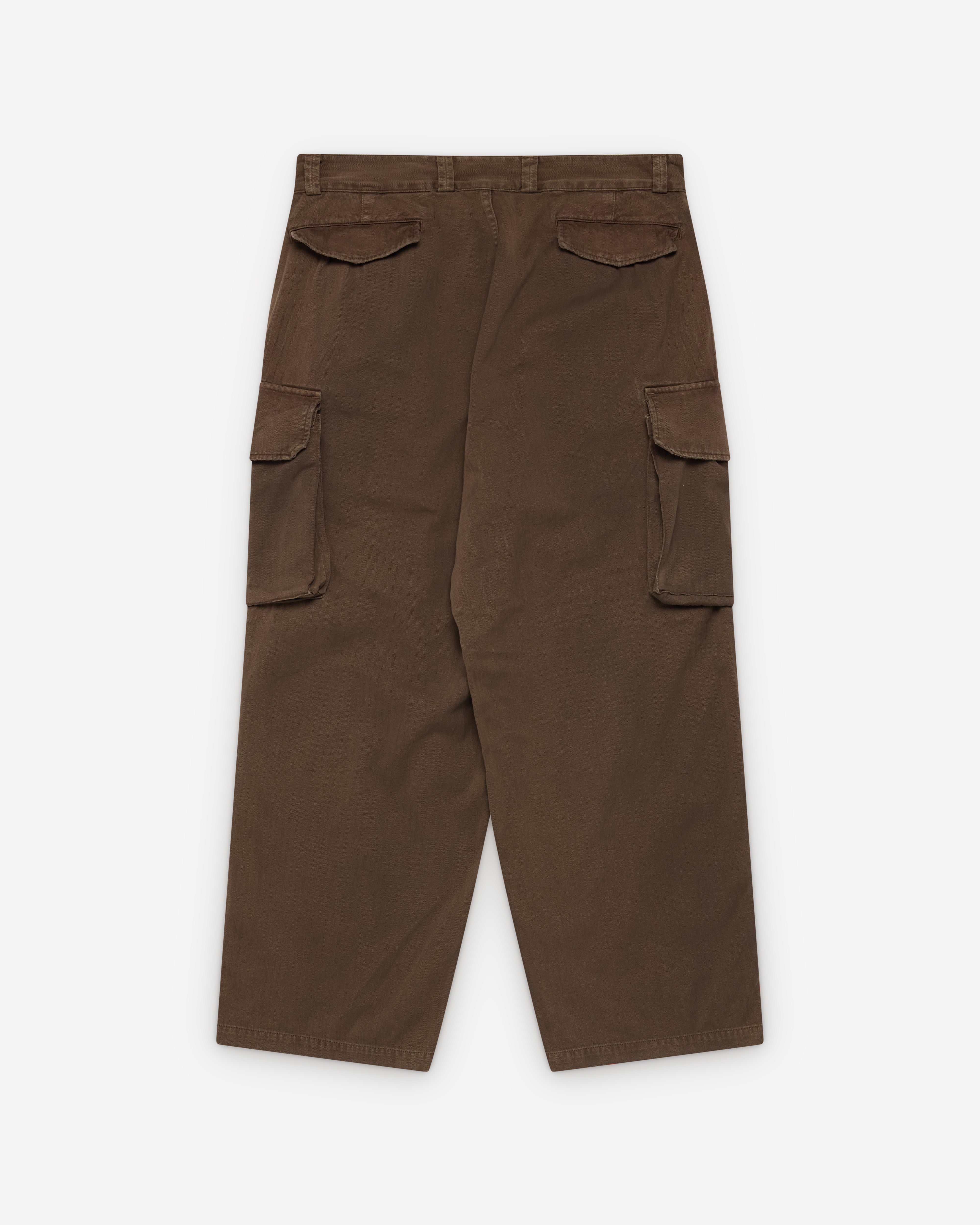 【サイズ2】A.PRESSE Vintage FA HBT M47 Pants A.Presse: Men's Vintage FA HBT M-47 Trousers (Brown) | DSMNY E-SHOP